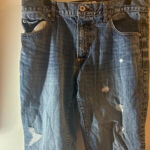 Aeropostale Men's Relaxed Fit Distressed Jeans